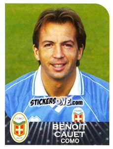 Figurina Benoit Cauet - Calciatori 2002-2003 - Panini