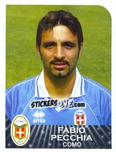 Figurina Fabio Pecchia - Calciatori 2002-2003 - Panini