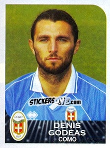 Sticker Denis Godeas - Calciatori 2002-2003 - Panini