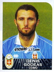 Sticker Denis Godeas - Calciatori 2002-2003 n. 124 - Panini