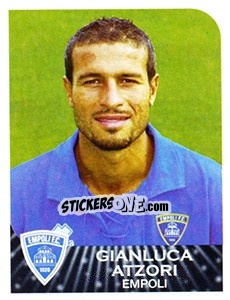Sticker Gianluca Atzori - Calciatori 2002-2003 n. 134 - Panini