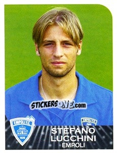Sticker Stefano Lucchini - Calciatori 2002-2003 n. 136 - Panini