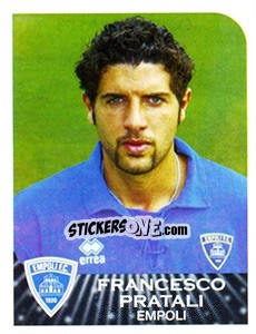 Sticker Francesco Pratali - Calciatori 2002-2003 - Panini