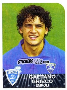 Cromo Gaetano Grieco - Calciatori 2002-2003 - Panini