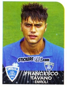 Figurina Francesco Tavano - Calciatori 2002-2003 - Panini