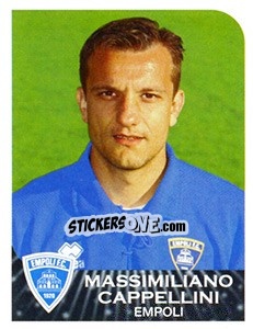 Figurina Massimiliano Cappellini - Calciatori 2002-2003 - Panini