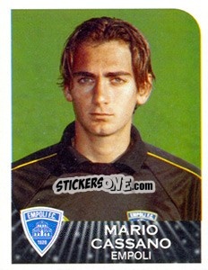 Cromo Mario Cassano - Calciatori 2002-2003 - Panini