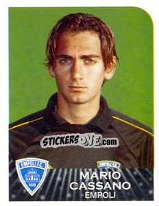 Figurina Mario Cassano - Calciatori 2002-2003 - Panini