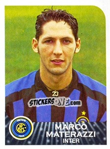 Sticker Marco Materazzi - Calciatori 2002-2003 n. 159 - Panini