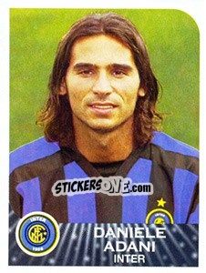 Sticker Daniele Adani - Calciatori 2002-2003 n. 160 - Panini