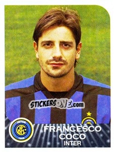 Sticker Francesco Coco - Calciatori 2002-2003 n. 161 - Panini