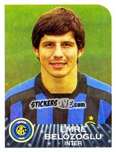 Sticker Emre Belözoğlu - Calciatori 2002-2003 n. 165 - Panini