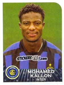 Sticker Mohamed Kallon - Calciatori 2002-2003 n. 171 - Panini