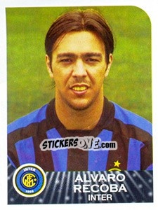 Sticker Alvaro Recoba - Calciatori 2002-2003 - Panini