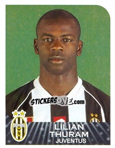 Sticker Lilian Thuram - Calciatori 2002-2003 n. 182 - Panini