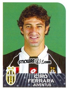 Cromo Ciro Ferrara - Calciatori 2002-2003 - Panini