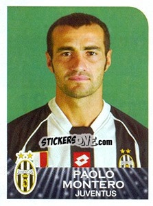 Sticker Paolo Montero - Calciatori 2002-2003 n. 184 - Panini