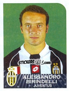 Sticker Alessandro Birindelli - Calciatori 2002-2003 n. 185 - Panini
