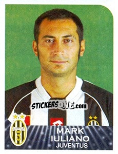 Sticker Mark Iuliano - Calciatori 2002-2003 n. 186 - Panini