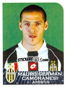 Sticker Mauro German Camoranesi - Calciatori 2002-2003 - Panini