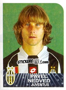 Figurina Pavel Nedvěd - Calciatori 2002-2003 - Panini