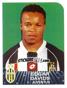 Sticker Edgar Davids - Calciatori 2002-2003 n. 194 - Panini