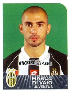 Sticker Marco Di Vaio - Calciatori 2002-2003 n. 198 - Panini