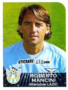 Figurina Roberto Mancini (Allenatore) - Calciatori 2002-2003 - Panini