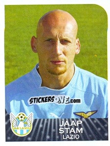Sticker Jaap Stam - Calciatori 2002-2003 n. 208 - Panini