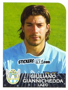 Cromo Giuliano Giannichedda - Calciatori 2002-2003 - Panini