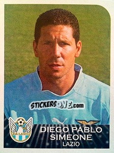 Figurina Diego Pablo Simeone - Calciatori 2002-2003 - Panini