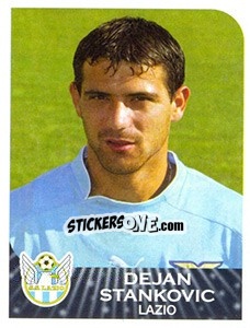 Figurina Dejan Stankovic - Calciatori 2002-2003 - Panini