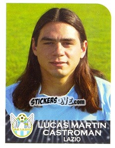 Figurina Lucas Martin Castromán - Calciatori 2002-2003 - Panini