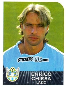 Sticker Enrico Chiesa - Calciatori 2002-2003 n. 222 - Panini