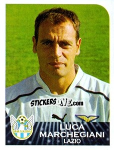 Sticker Luca Marchegiani - Calciatori 2002-2003 n. 225 - Panini