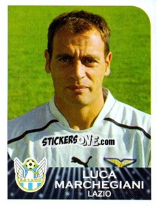 Figurina Luca Marchegiani - Calciatori 2002-2003 - Panini