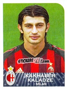 Sticker Kakhaber Kaladze - Calciatori 2002-2003 n. 235 - Panini