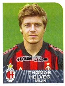 Cromo Thomas Helveg - Calciatori 2002-2003 - Panini