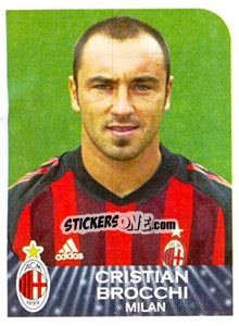Sticker Cristian Brocchi - Calciatori 2002-2003 - Panini