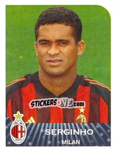 Sticker Serginho - Calciatori 2002-2003 n. 240 - Panini
