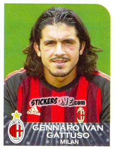 Sticker Gennaro Ivan Gattuso - Calciatori 2002-2003 - Panini