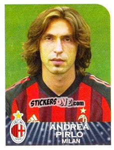 Sticker Andrea Pirlo - Calciatori 2002-2003 - Panini