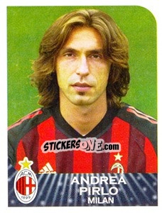 Sticker Andrea Pirlo - Calciatori 2002-2003 n. 244 - Panini
