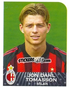 Sticker Jon Dahl Tomasson - Calciatori 2002-2003 n. 246 - Panini