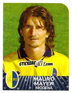 Figurina Mauro Mayer - Calciatori 2002-2003 - Panini