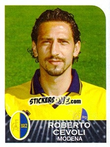 Sticker Roberto Cevoli - Calciatori 2002-2003 - Panini