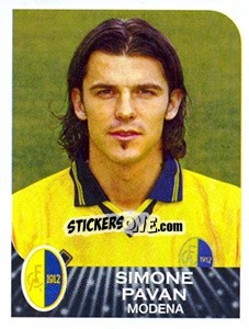 Sticker Simone Pavan - Calciatori 2002-2003 n. 261 - Panini