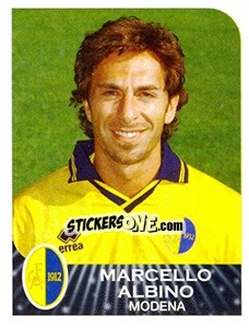 Sticker Marcello Albino - Calciatori 2002-2003 - Panini