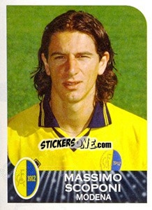 Figurina Massimo Scoponi - Calciatori 2002-2003 - Panini