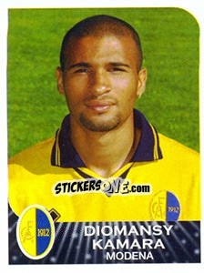 Cromo Diomansy Kamara - Calciatori 2002-2003 - Panini